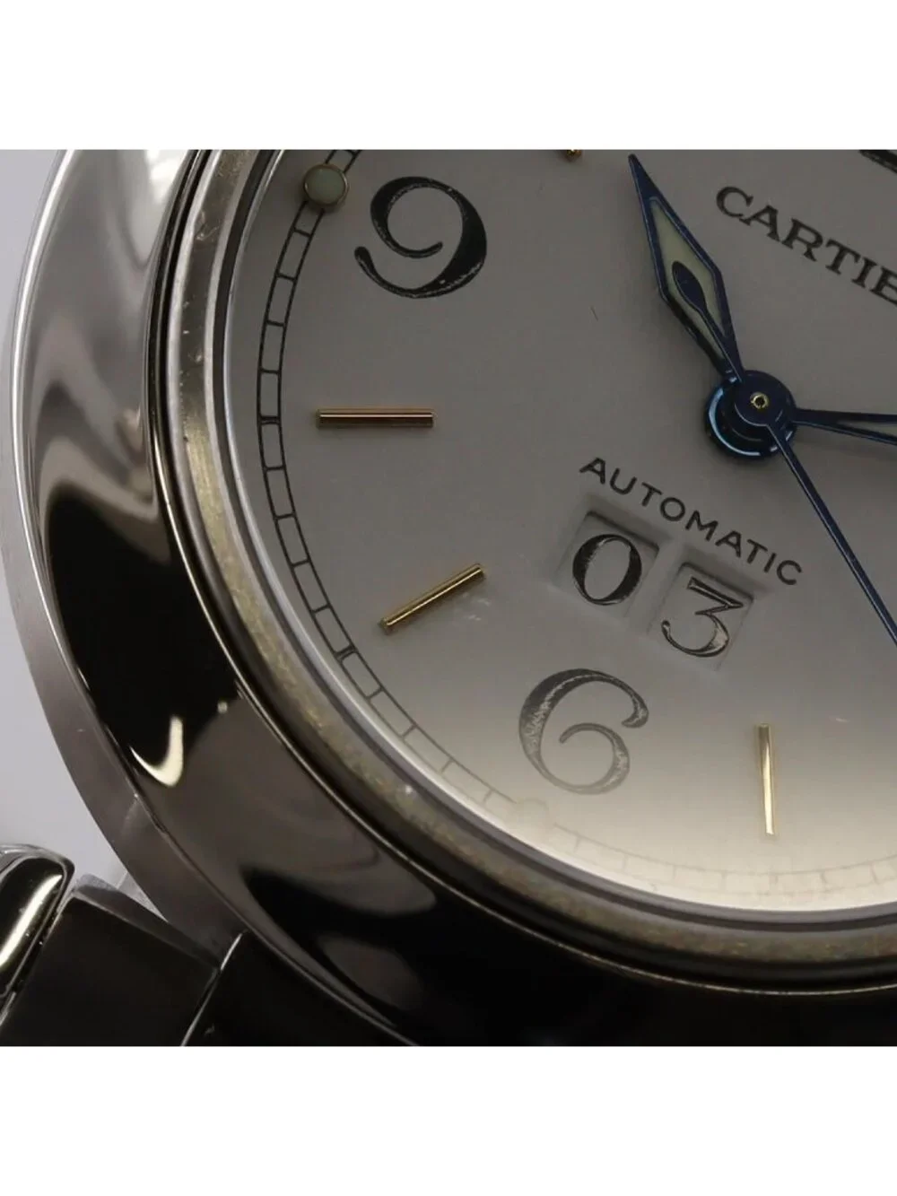 Cartier Pasha C Grande Date SS Automatic